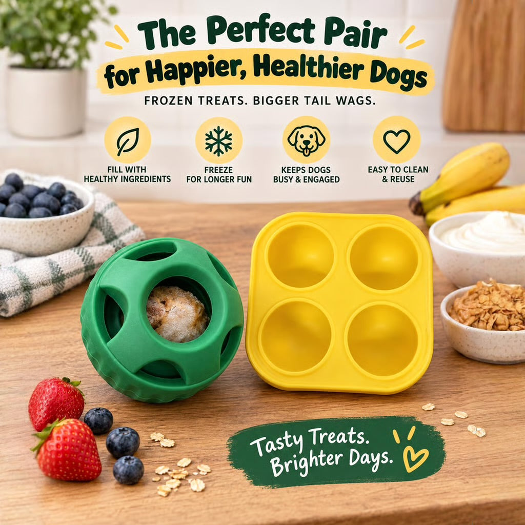 PawsAdores LickiLoop frozen enrichment toy
