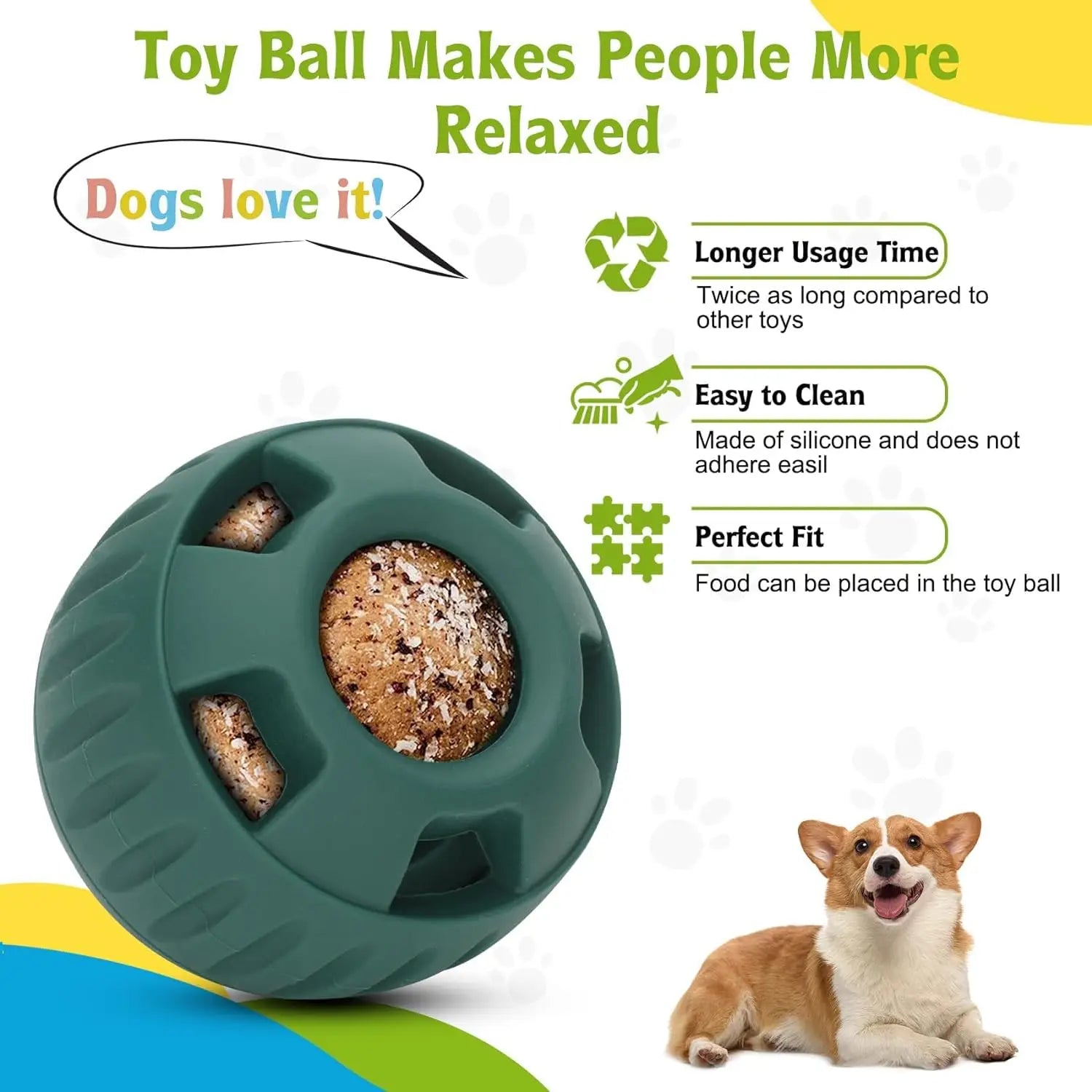 PawsAdores LickiLoop enrichment toy